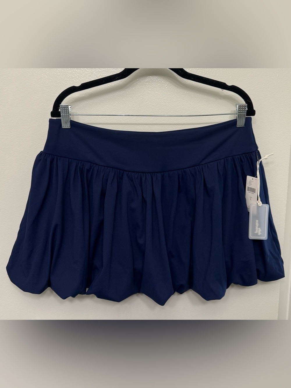 NWT Anthropologie Daily Practice Bubble Mini Skirt | Sporty Chic Skirt - Picture 4 of 6